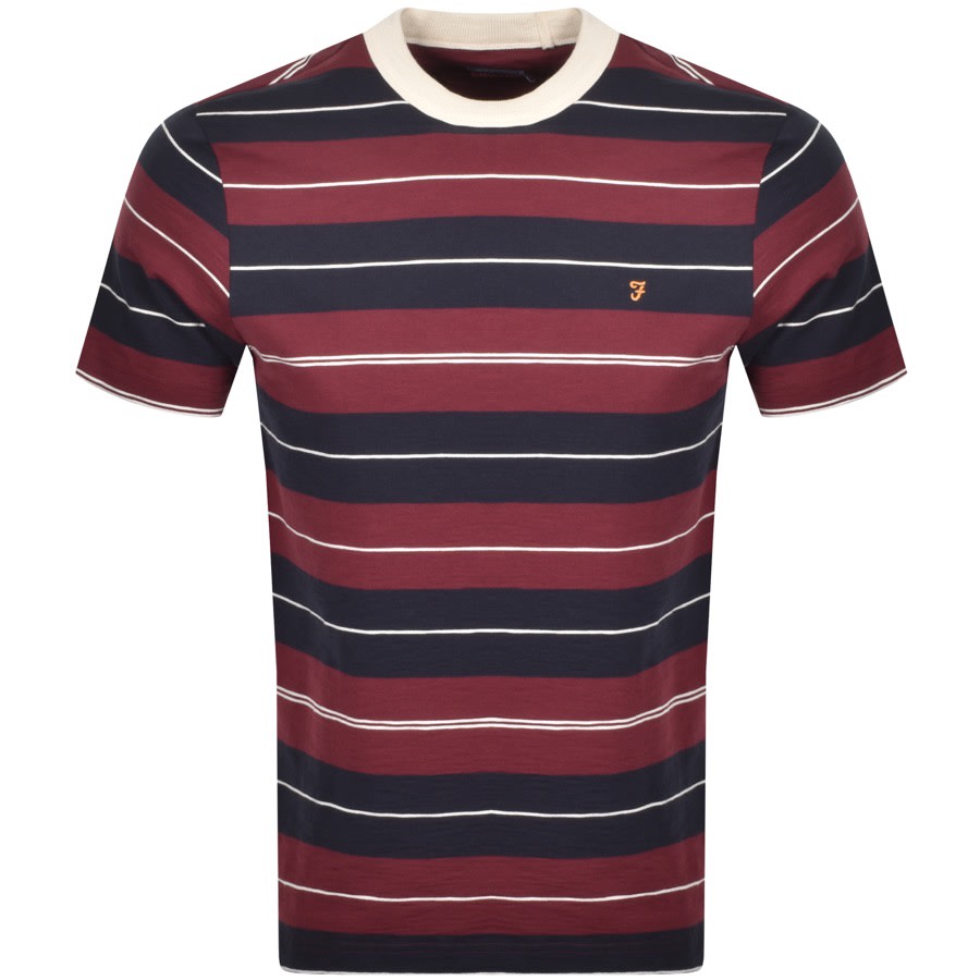 Alternative Image for ProductFarah Vintage Alfred T Shirt Burgundy1